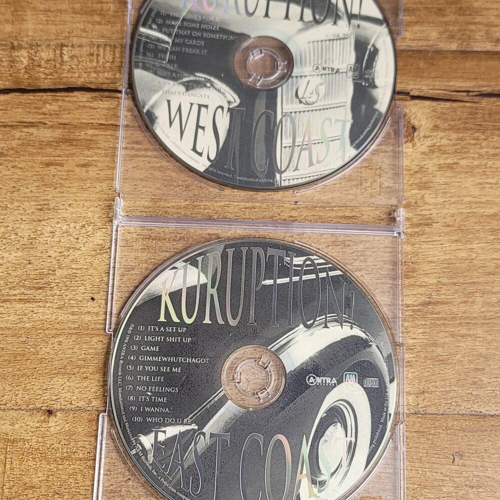 Vtg 1998 Kurupt KURUPTION Double CD RAP HIP HOP